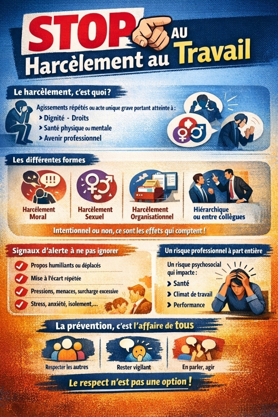 Fiche Prévention Harcèlement au Travail - RPS