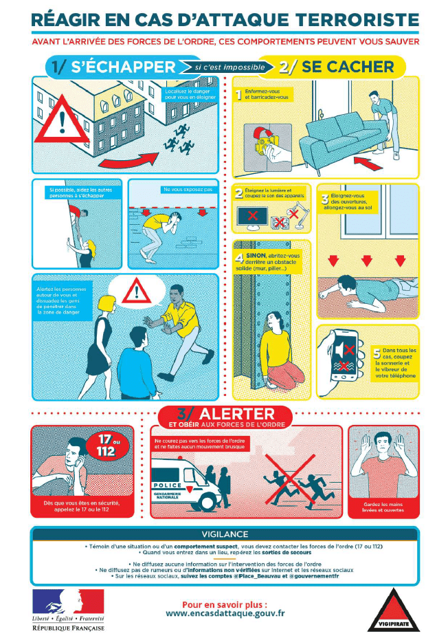 Affichage terrorisme